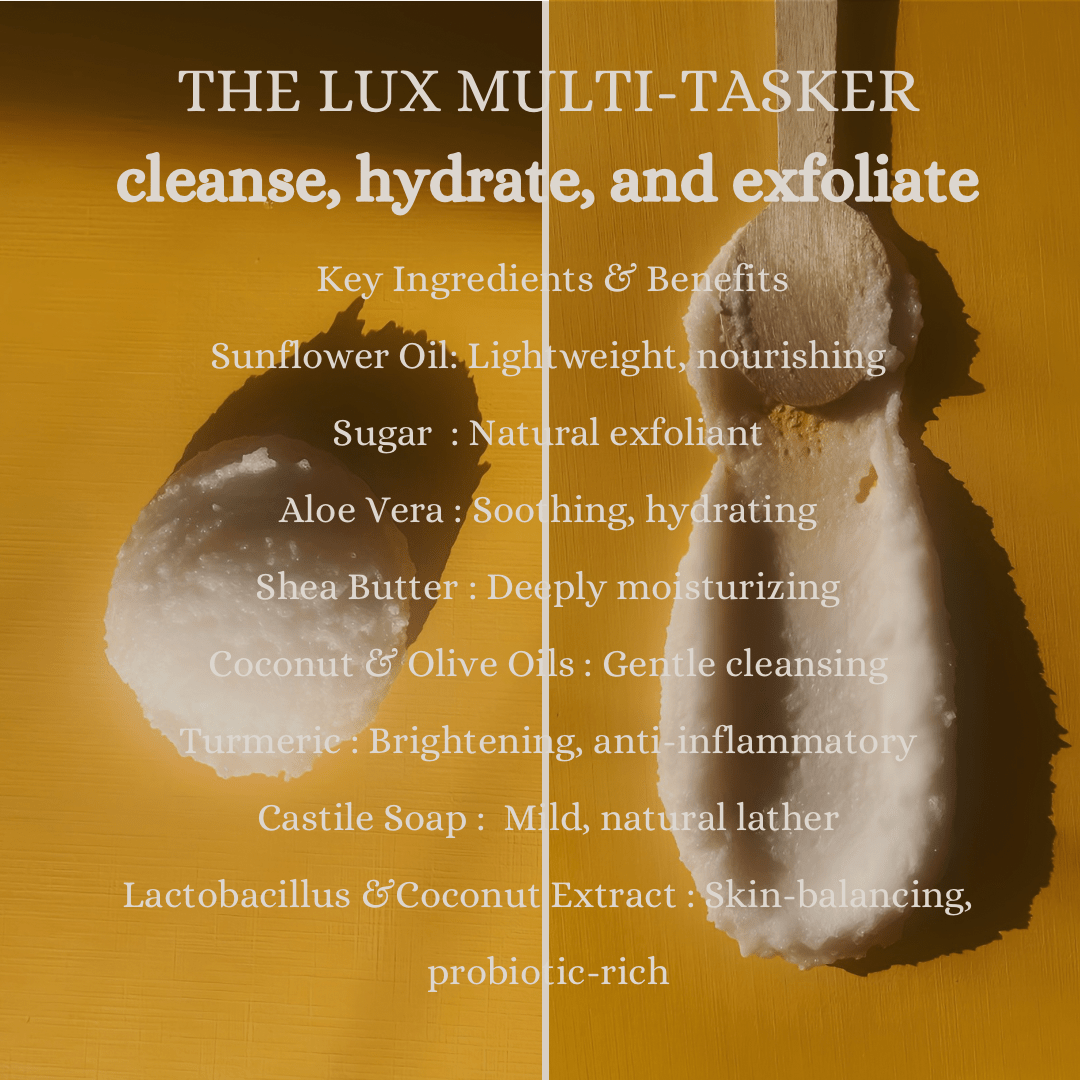 Sugar with Turmeric Scrub <Glow> - Red Oak Body Products