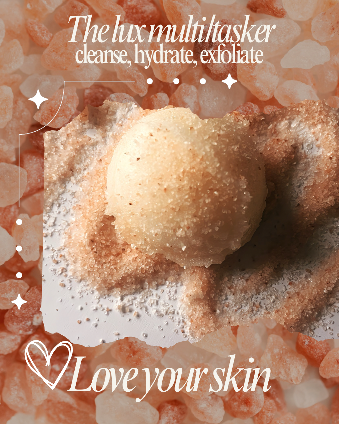 Sugar with Himalayan Sea Salt Scrub <Detox>