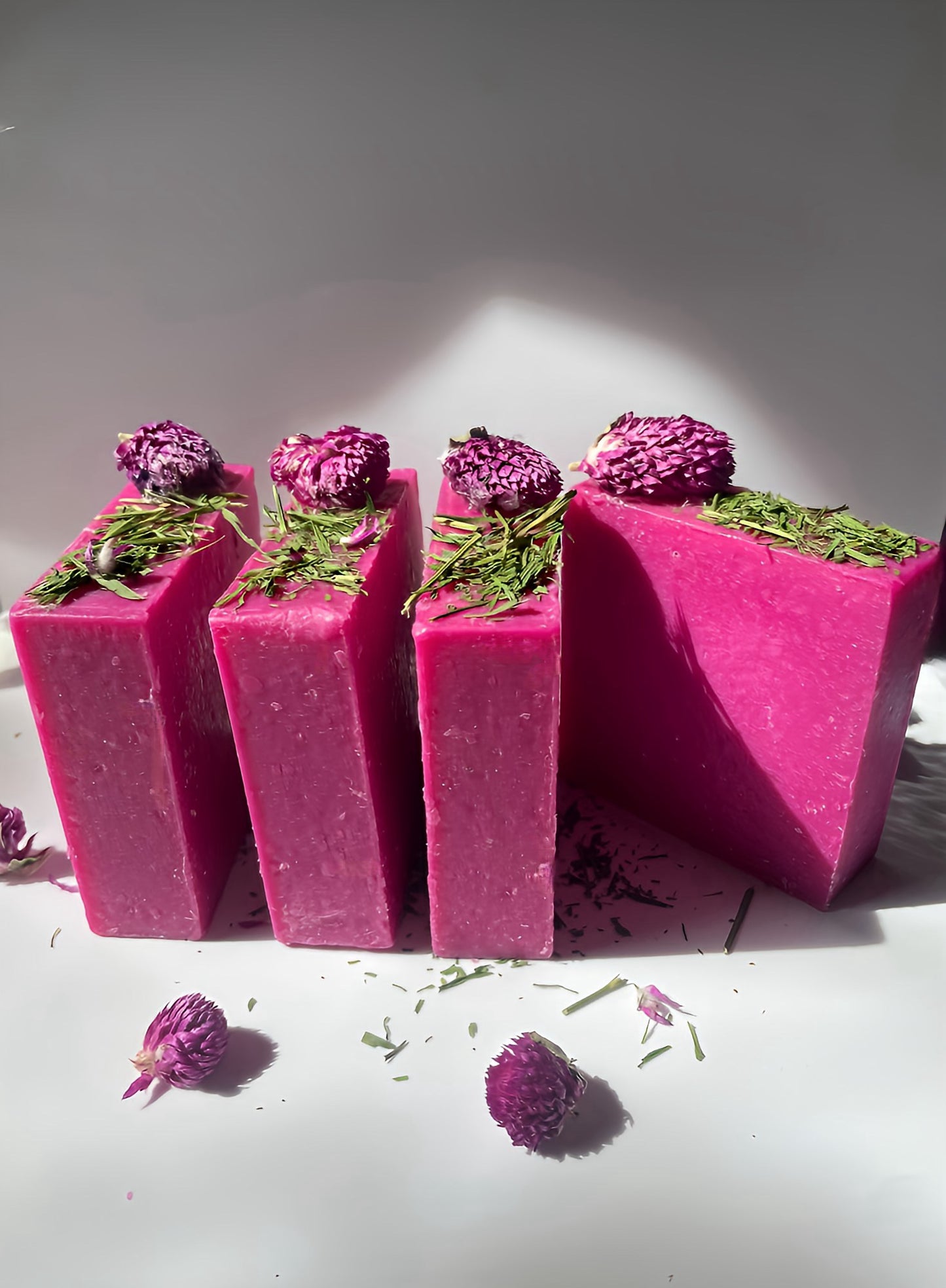 The Summer Jam Bar – Raspberry Soap with Shea Butter - Red Oak Body Products