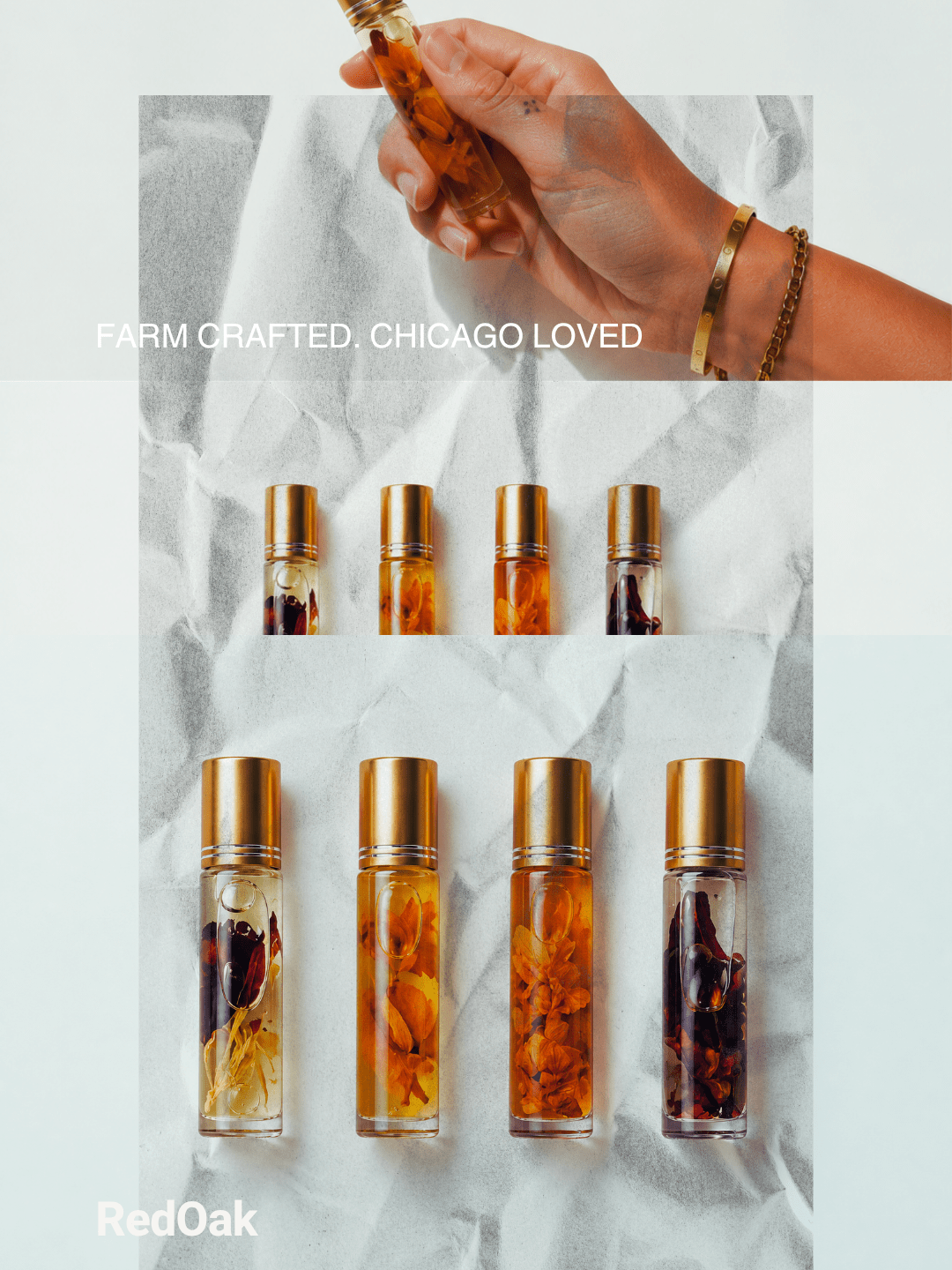 Farm-Grown Perfume Oil - Toxin-Free, Travel-Ready - Red Oak Body Products