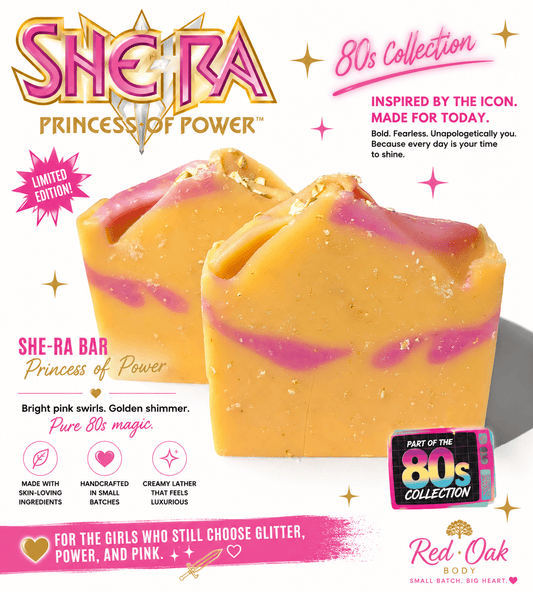 She - Ra Princess of Power | Orange Cream Handmade Soap Bar | The 80s Collection - Red Oak Body Products