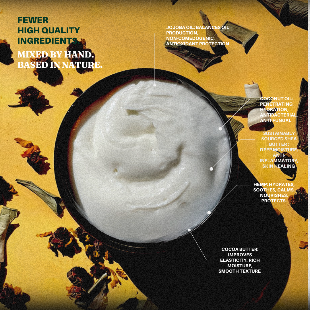 Hemp + Coconut + Shea, Body Butter