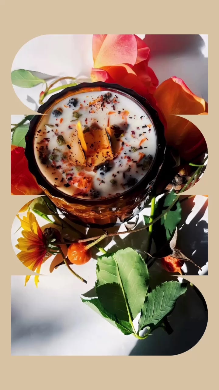 Coco Apricot Candle | Clean Burning Candle | Natural Wax Candle